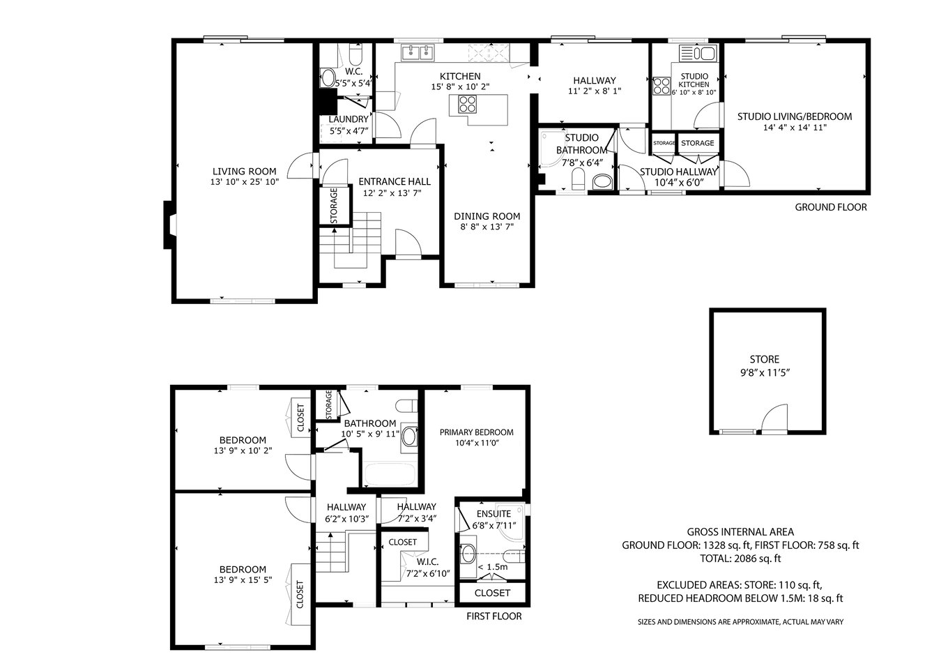 Brackens, La Route Des Genets, St Brelade floorplan