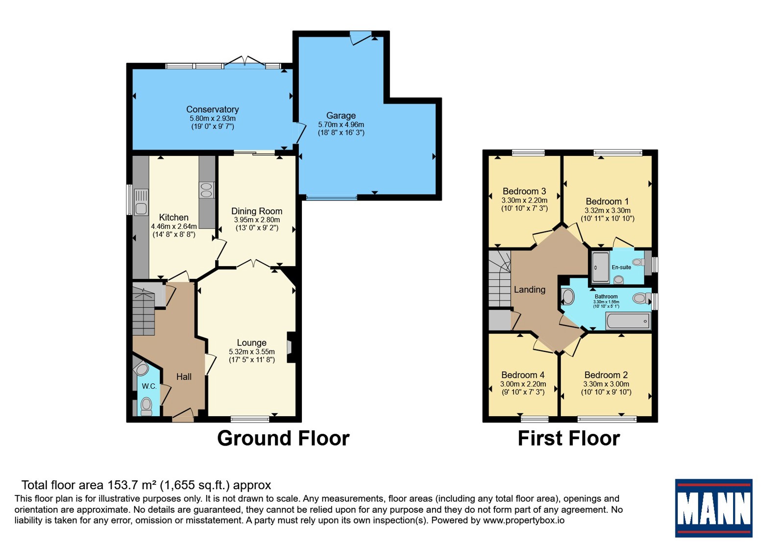 54, Phoenix Drive, Maidstone floorplan