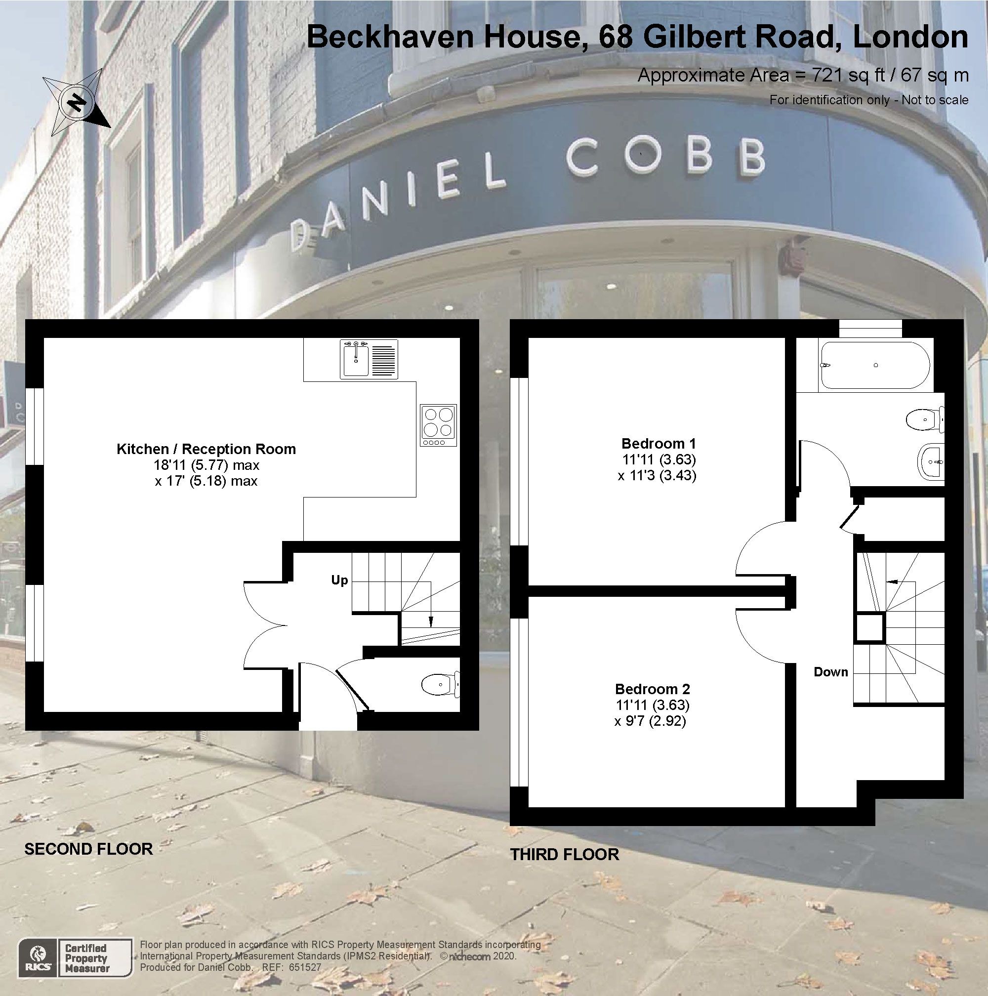 Flat 7, Beckhaven House, London floorplan
