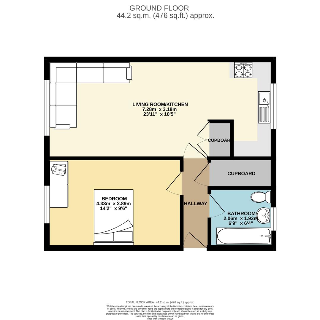 38, Five Acres, Harlow floorplan