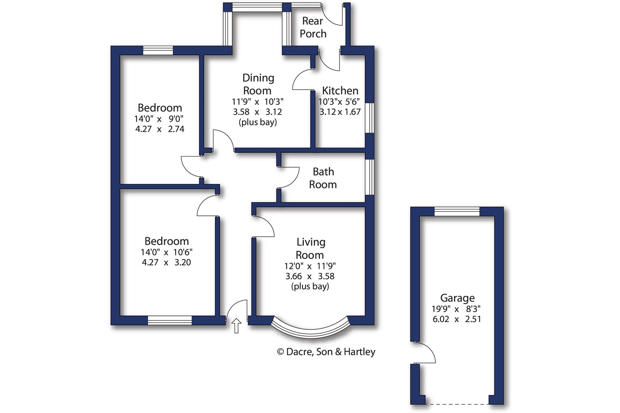 23, Glenholm Road, Shipley floorplan