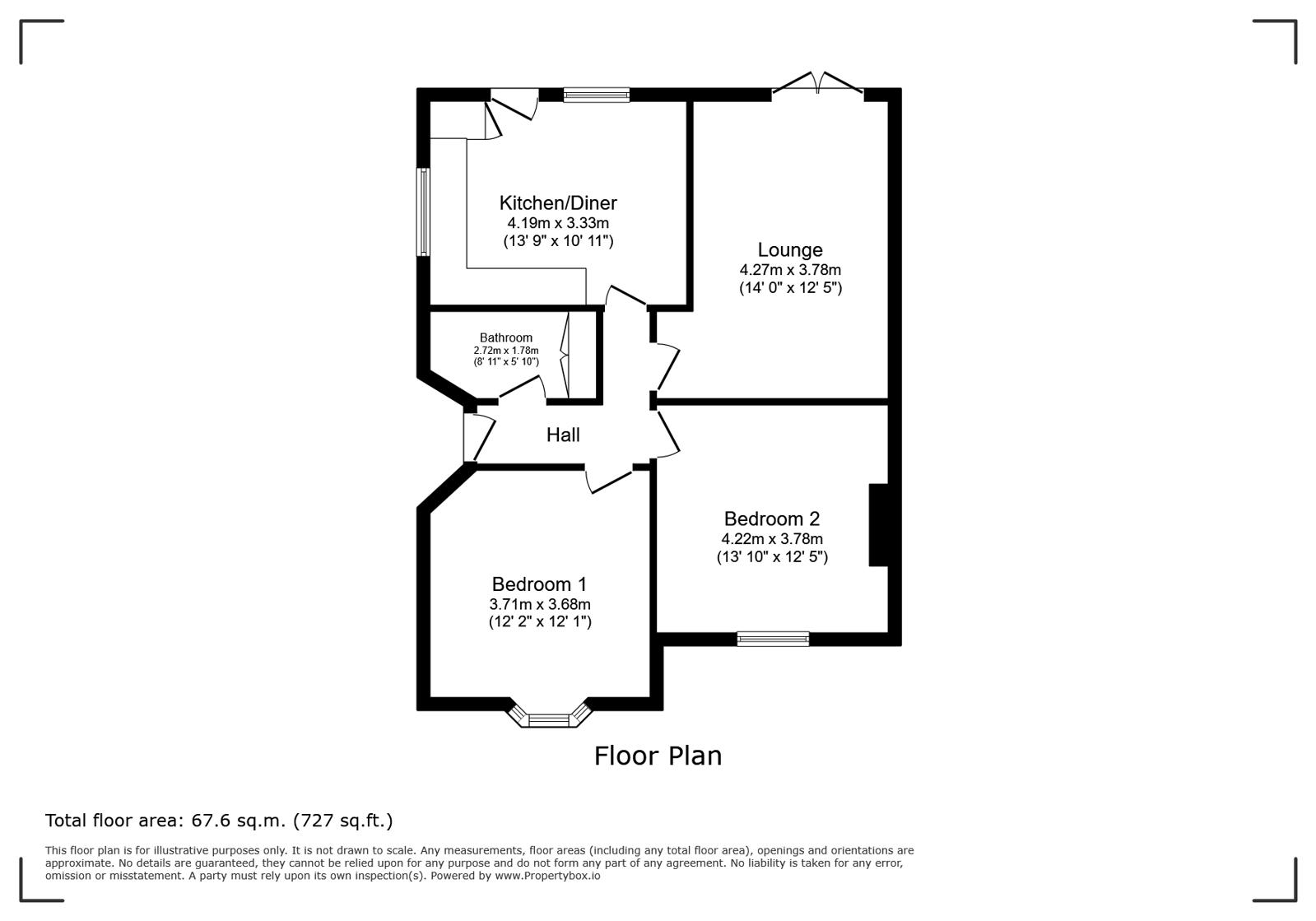 26, Bramble Rise, East Sussex floorplan