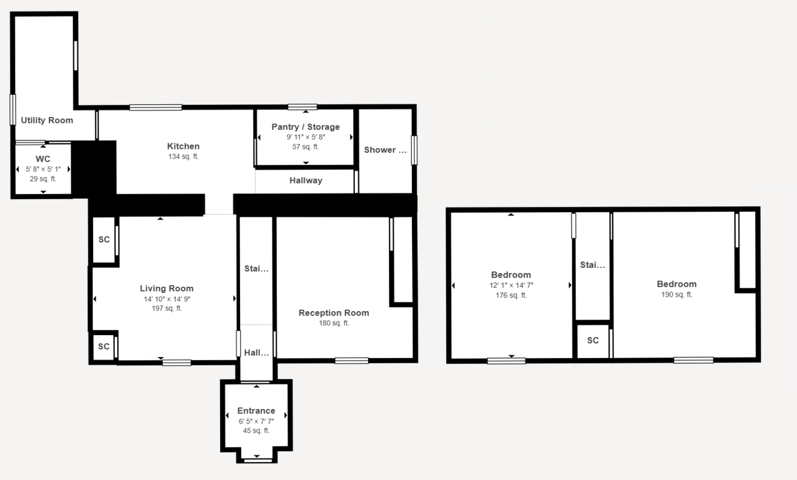 Hexham floorplan