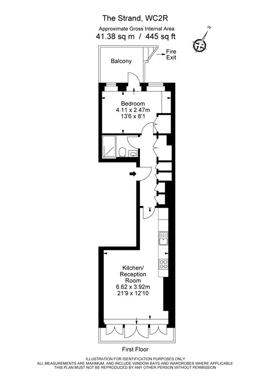 1 Bedrooms Flat to rent in The Strand, Covent Garden WC2R