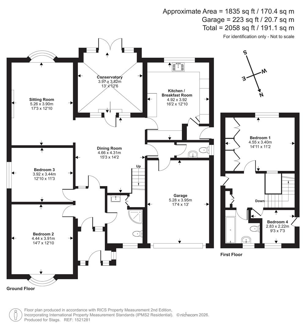 Ashlee, Bude floorplan