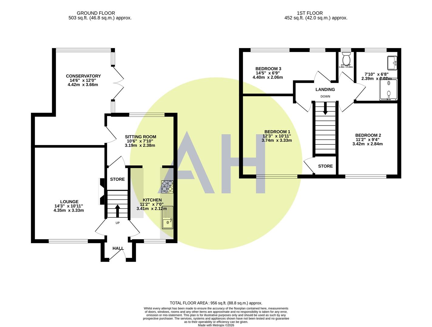 Helsby Road, Sale floorplan