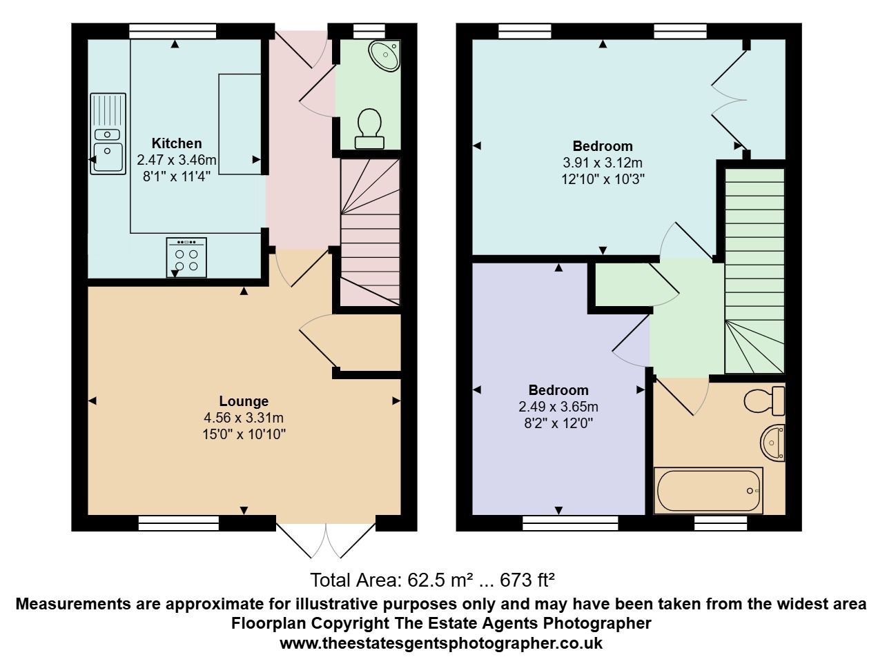 53, Plymouth Road, Grays floorplan