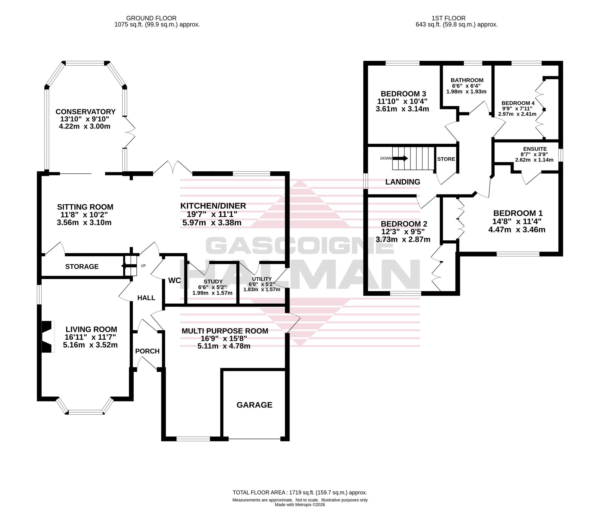 11 Regency Gardens, Cheadle floorplan
