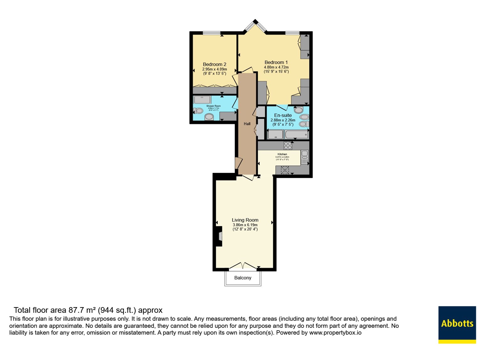 34, Richmond Court Gardens, Norfolk floorplan