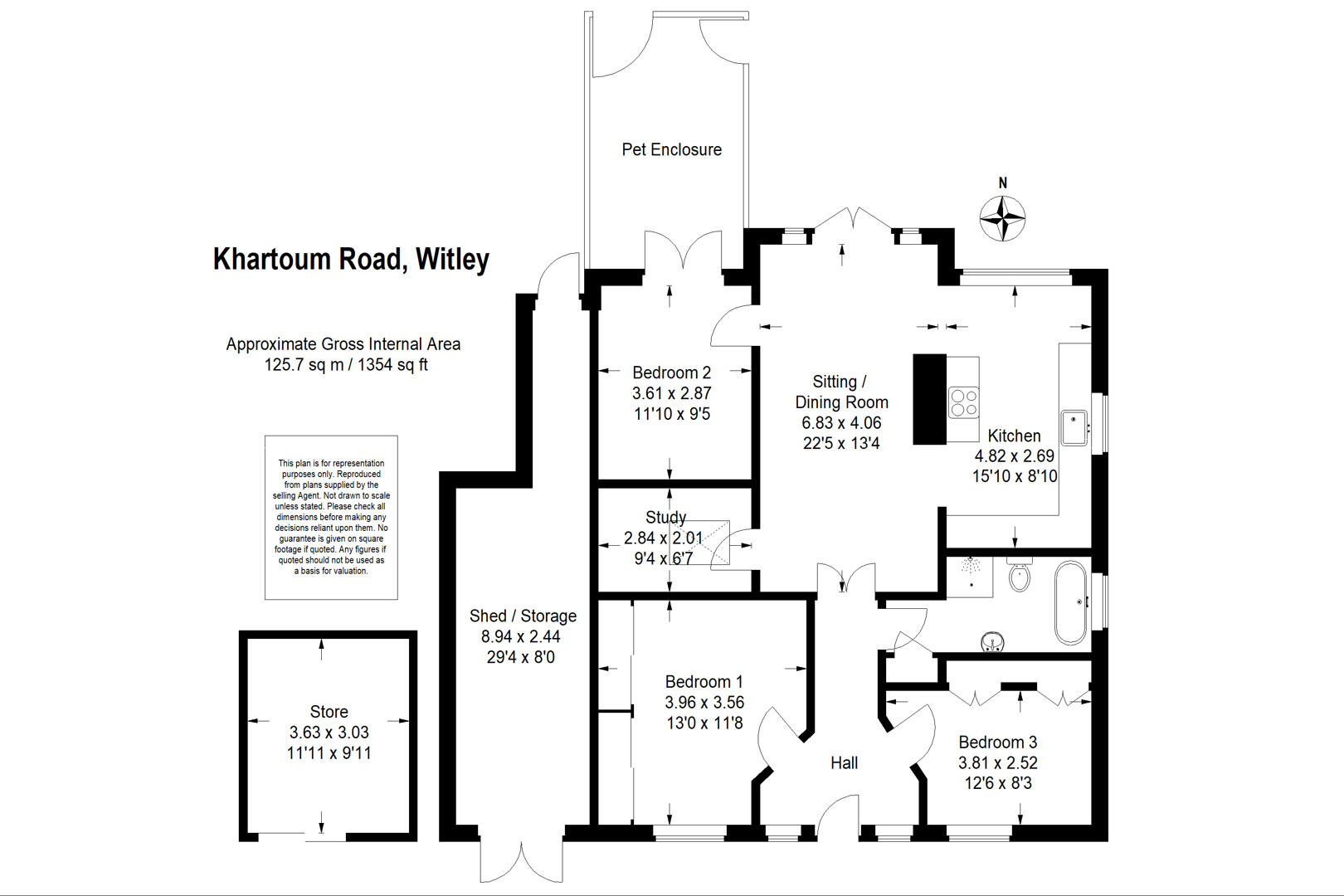Elsley, Khartoum Road, Godalming floorplan