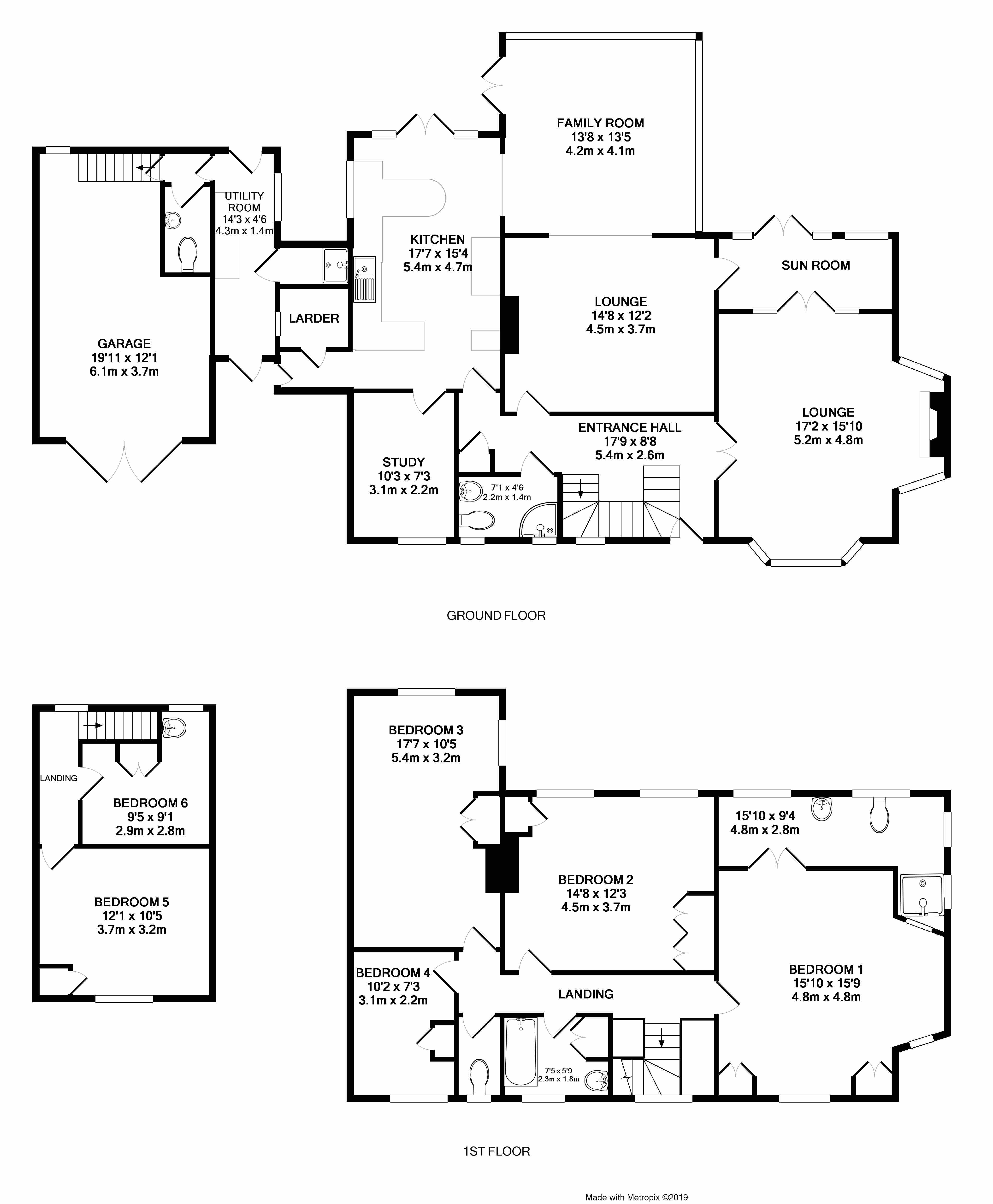 6 Bedrooms Detached house for sale in Angmering-On-Sea, East Preston, West Sussex BN16