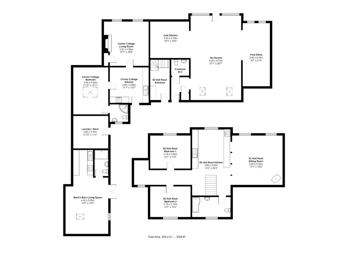 62a, Holt Road, Dereham floorplan