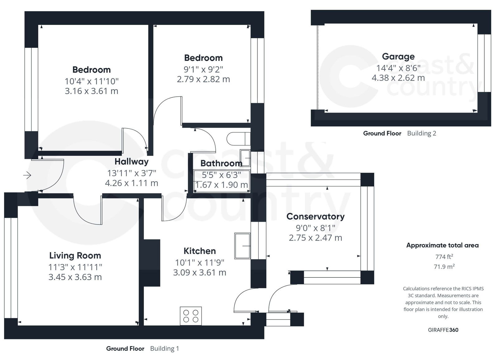 6, Cooke Drive, Newton Abbot floorplan