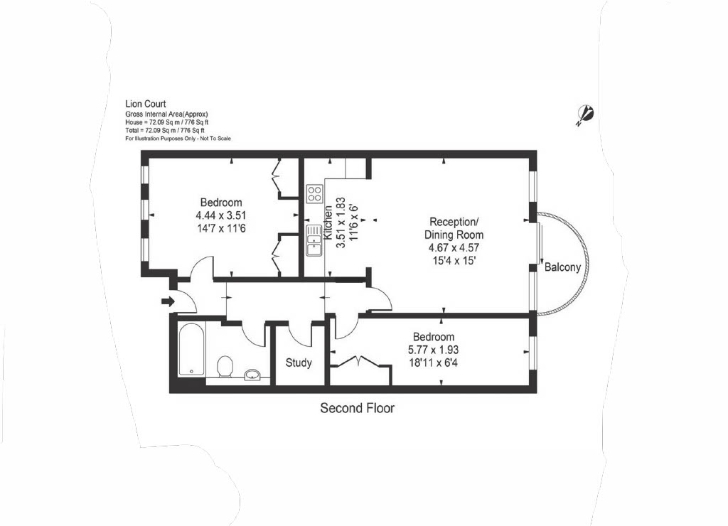 The Highway, LONDON floorplan