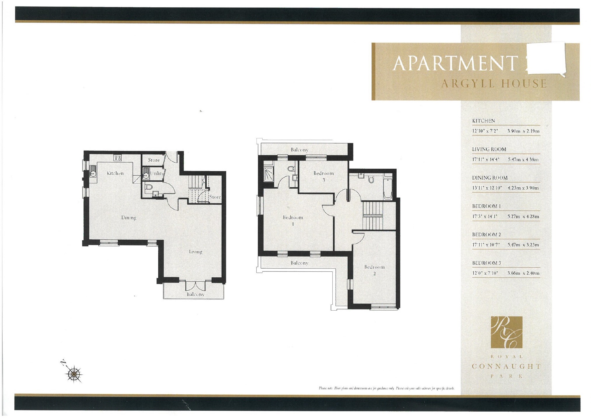 3 Bedrooms Flat to rent in Royal Connaught Park, Bushey, Hertfordshire WD23