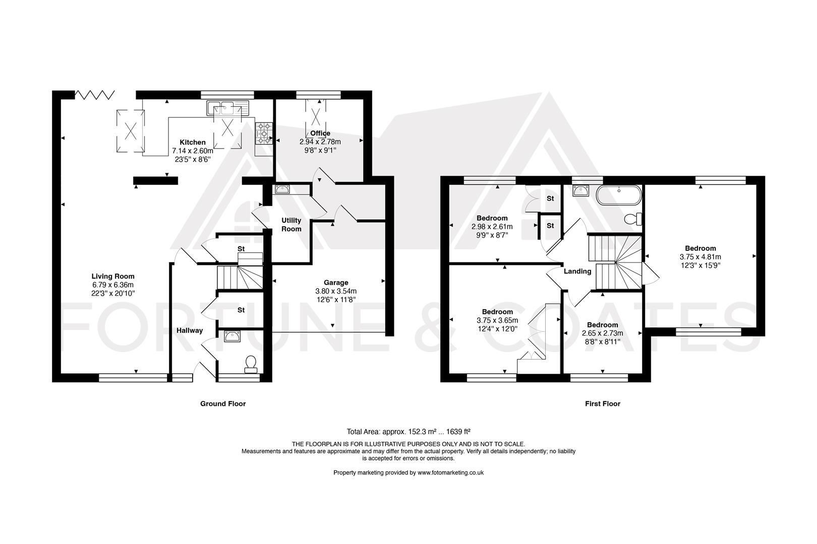 32, Upper Park, Harlow floorplan