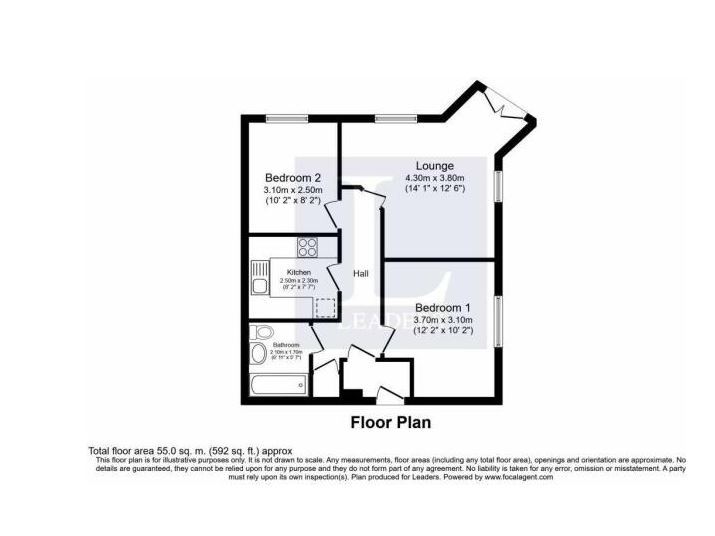 Harbourne Close, Warwickshire floorplan