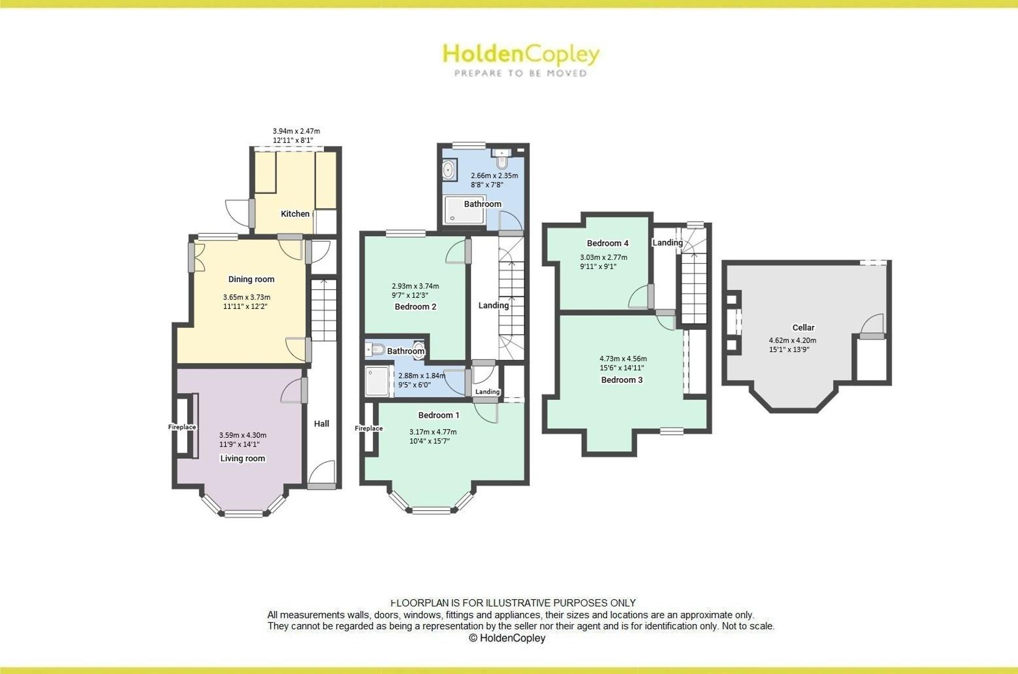 19 Devonshire Promenade, Nottingham floorplan