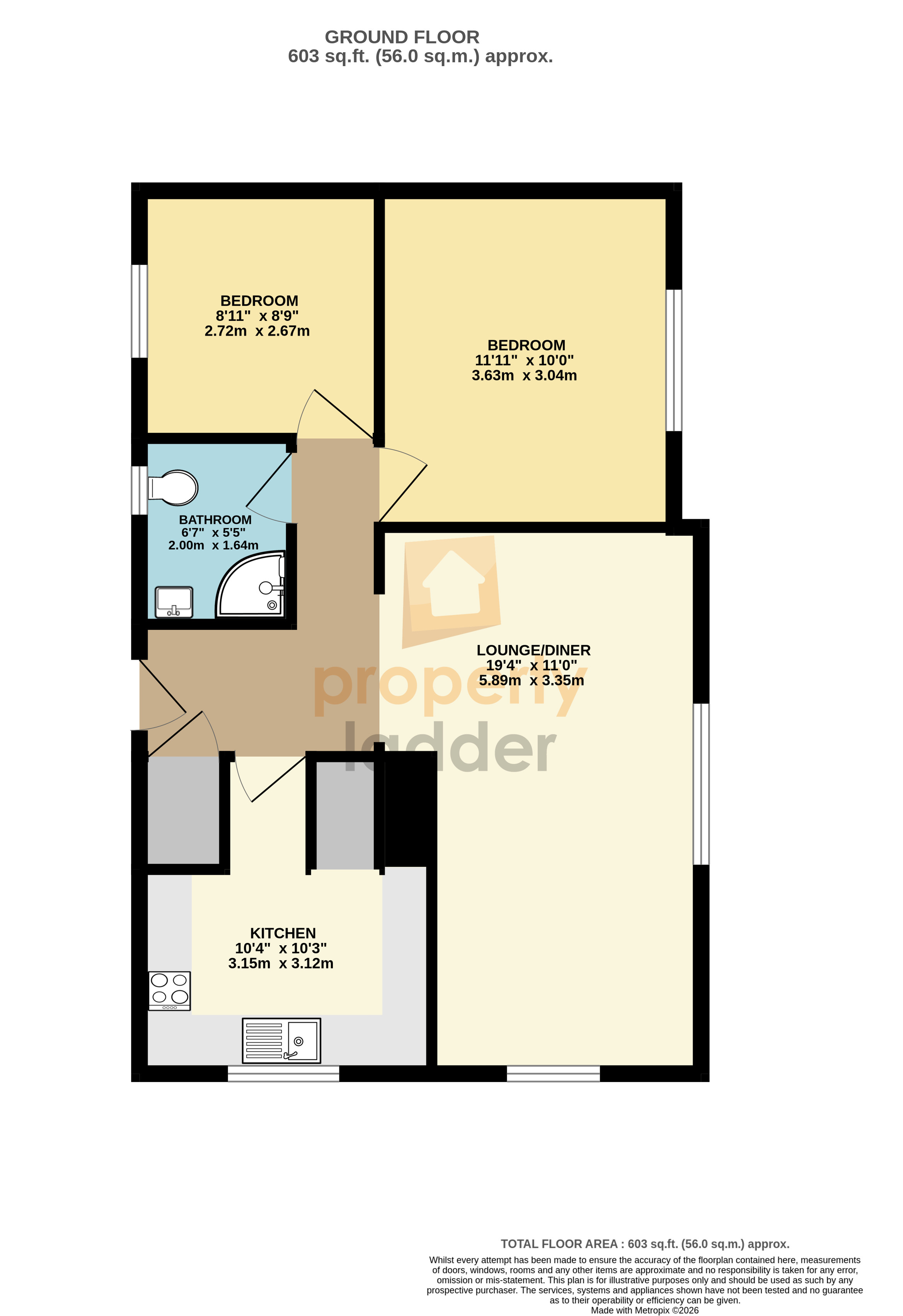 21, Barclay Green, Norwich floorplan
