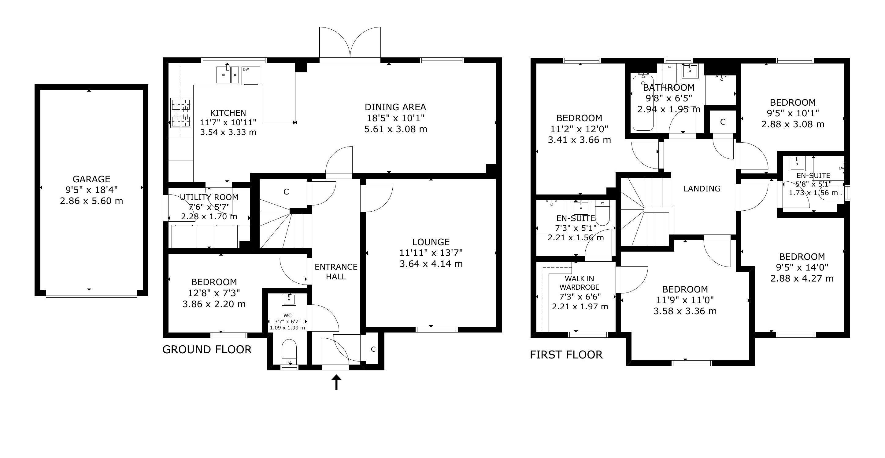 11, Smeaton Lane, Musselburgh floorplan