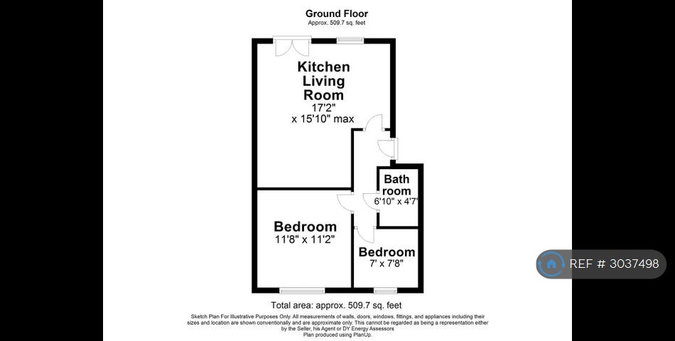 Apartment, Water Royd Lane, Mirfield floorplan