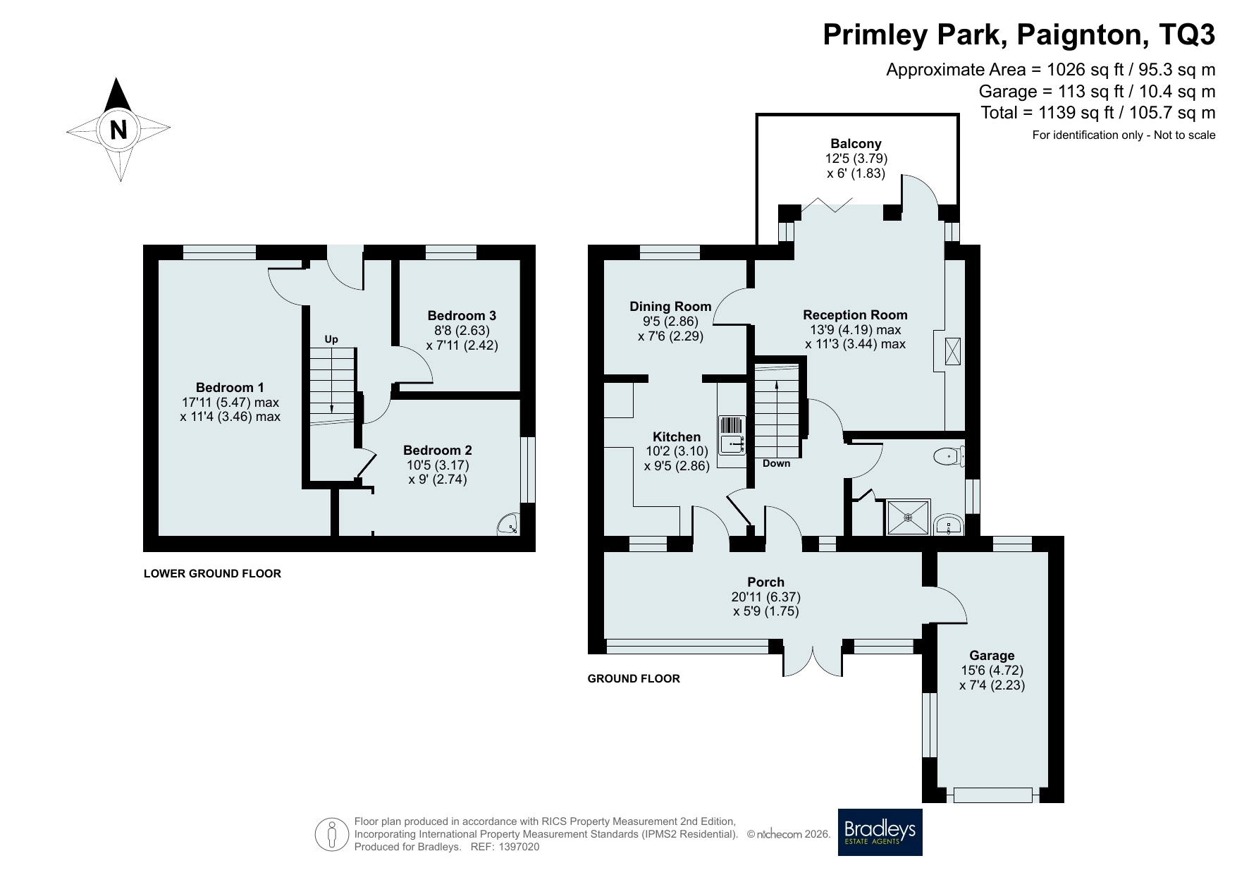 92, Primley Park, Devon floorplan