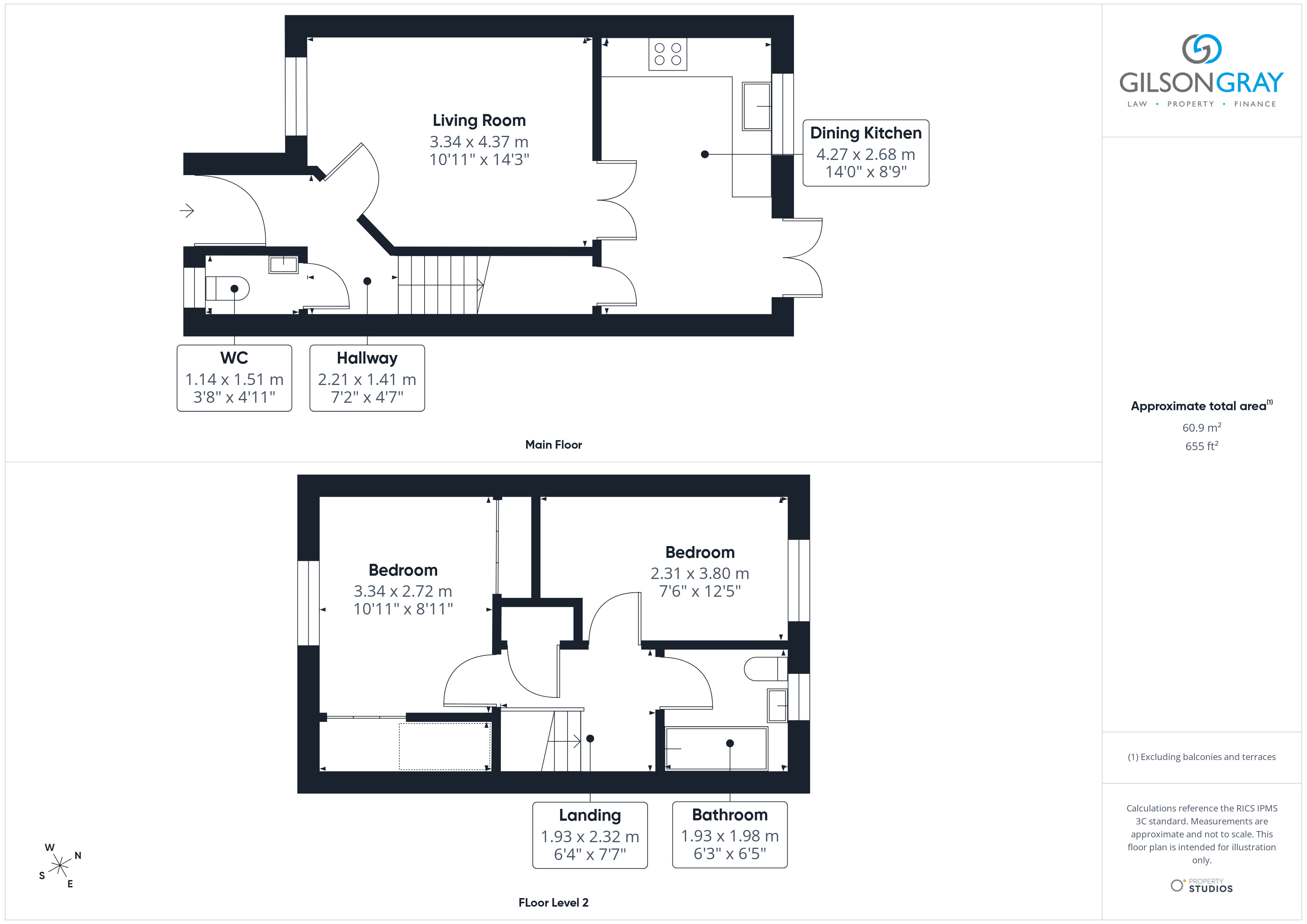 88, Easter Langside Crescent, Dakeith floorplan