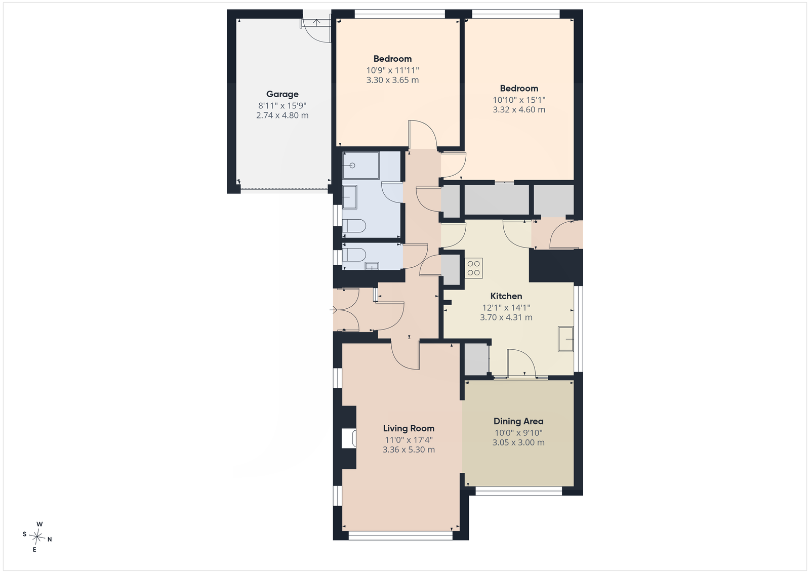 33, Exmoor Crescent, Worthing floorplan
