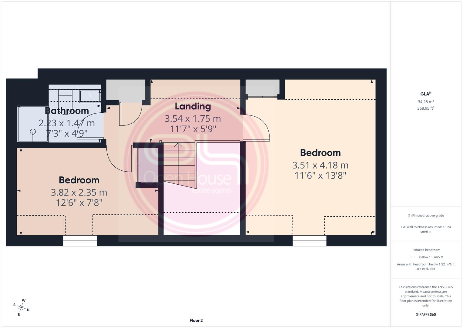 2, Cranfield Avenue, Swadlincote floorplan