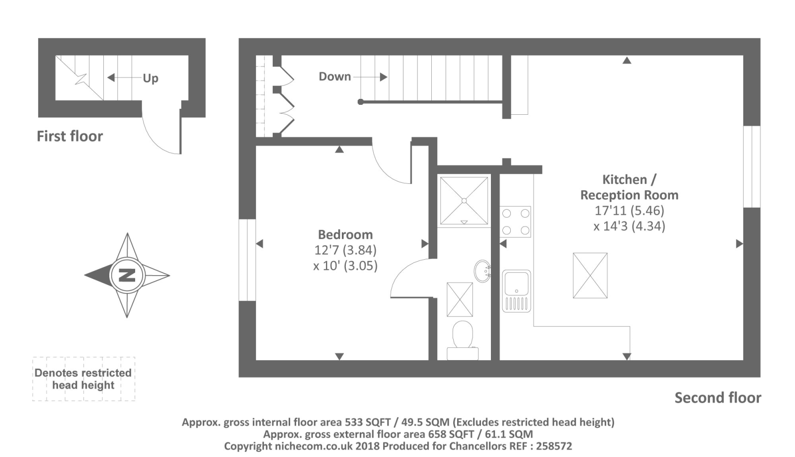 1 Bedrooms Flat to rent in Newbury, Berkshire RG14