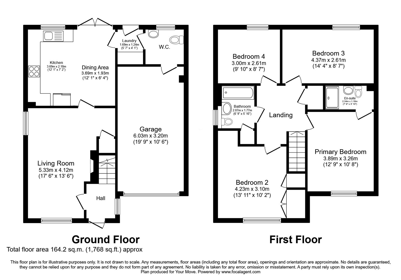 33, Barley Meadows, Wigton floorplan