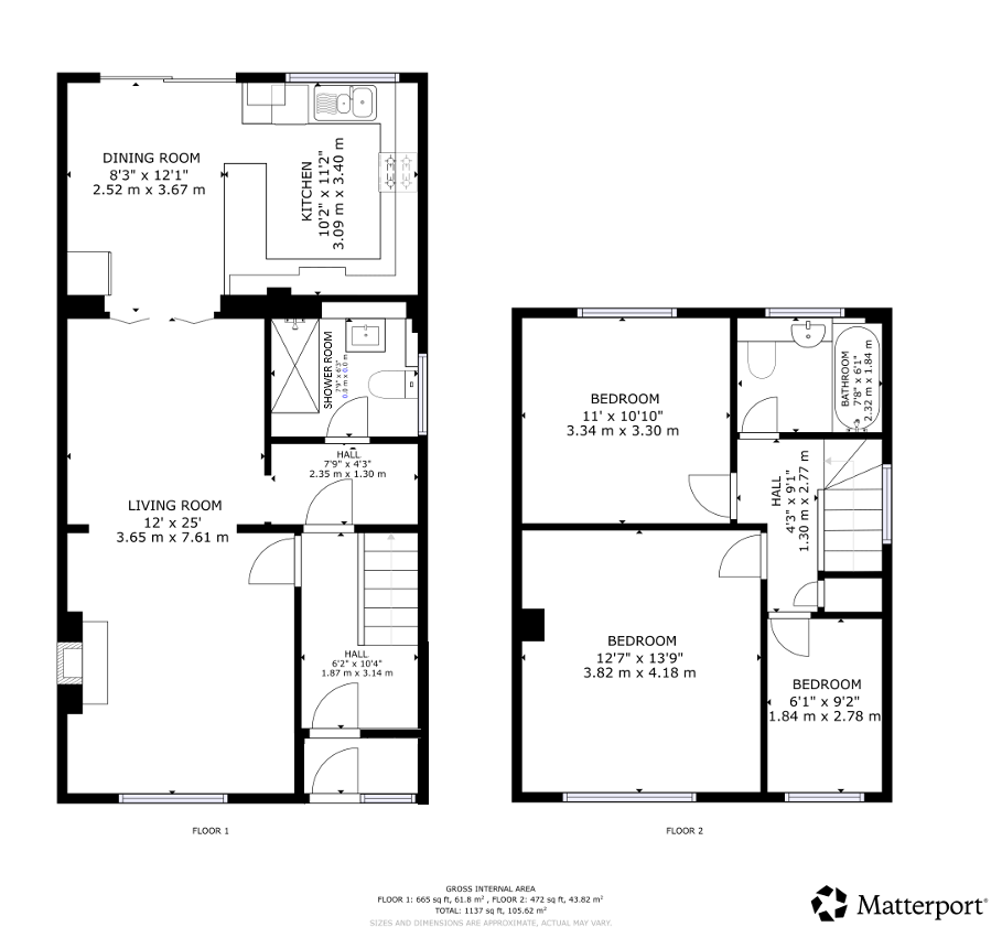 67, Cruachan Road, Glasgow floorplan