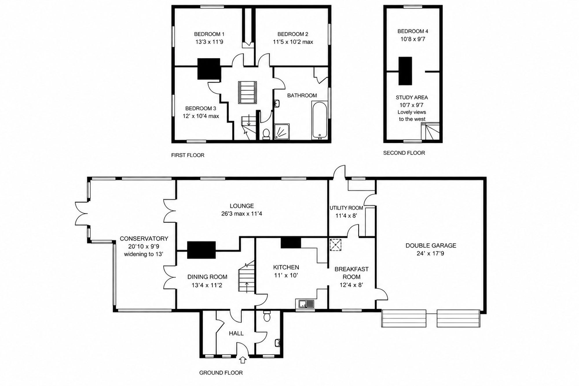 Meadowlands London Road, Forest Row floorplan