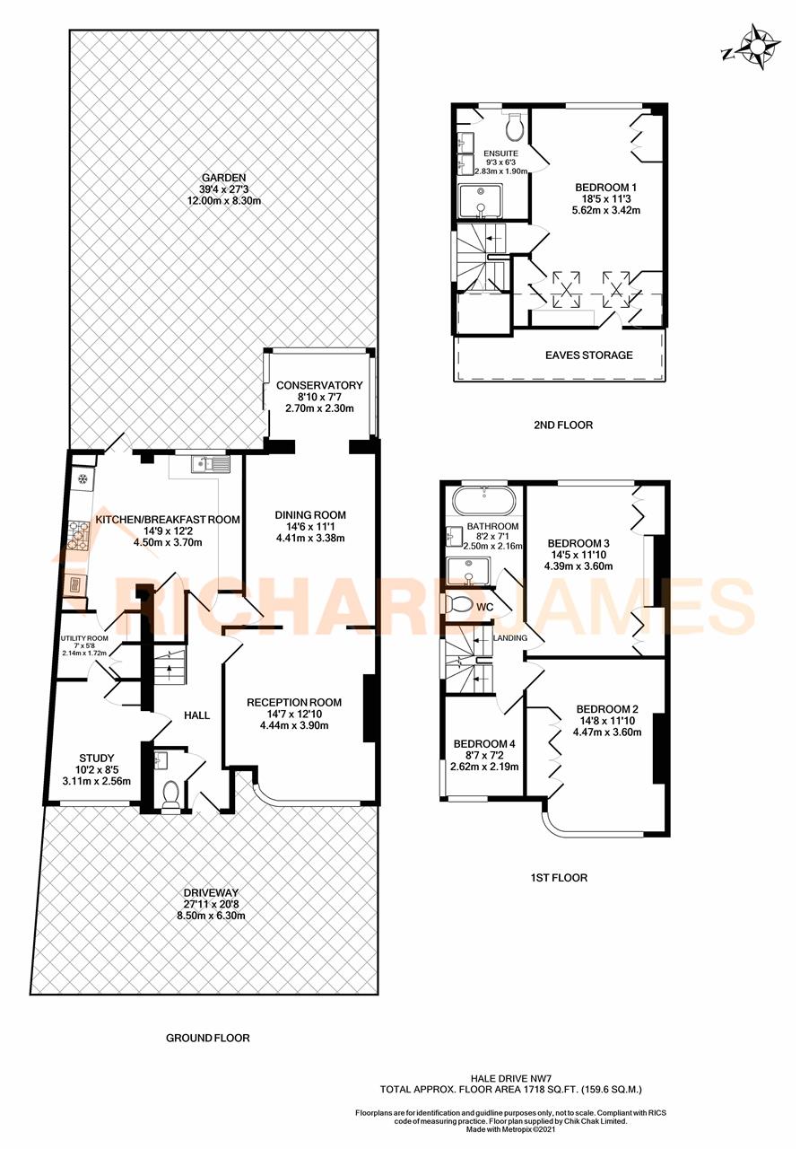 4 bed semidetached house for sale in Hale Drive, London NW7 Zoopla