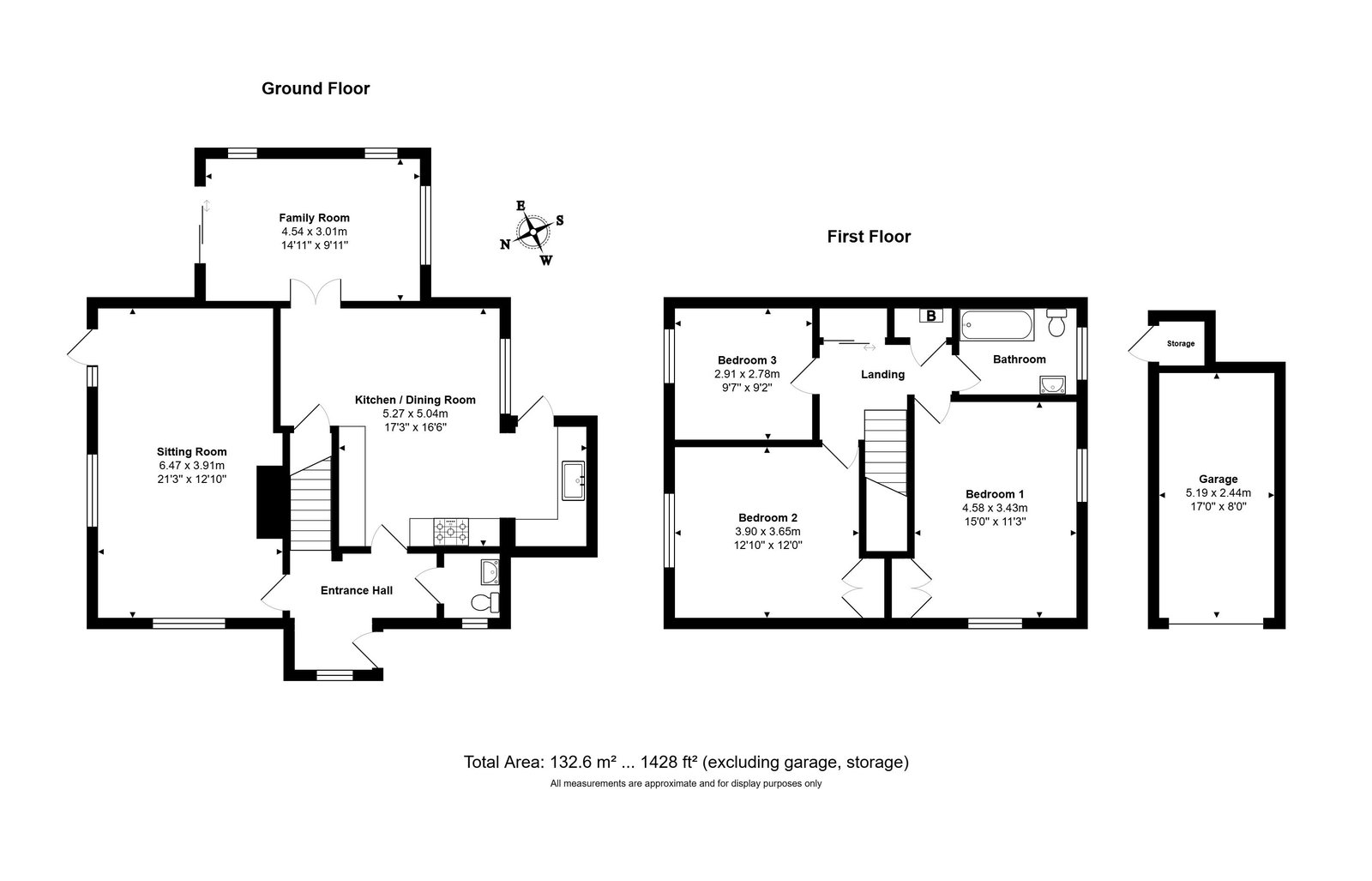 9, Langley Way, Huntingdon floorplan