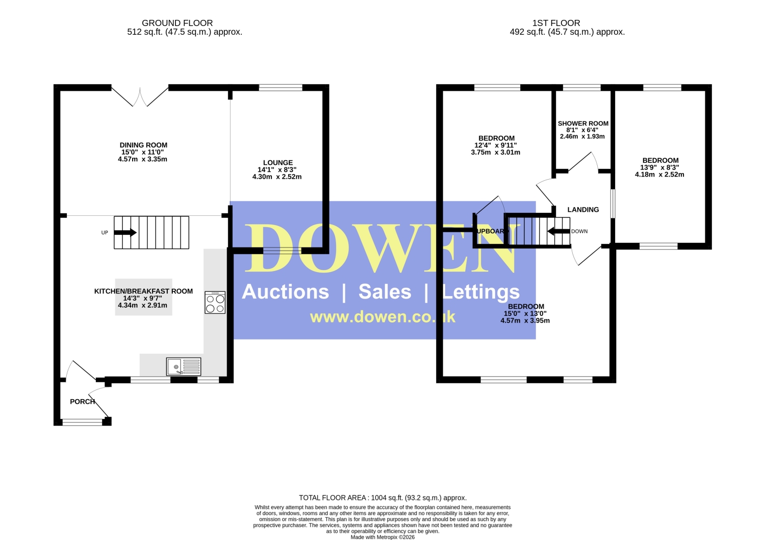 64, Cavendish Court, Durham floorplan