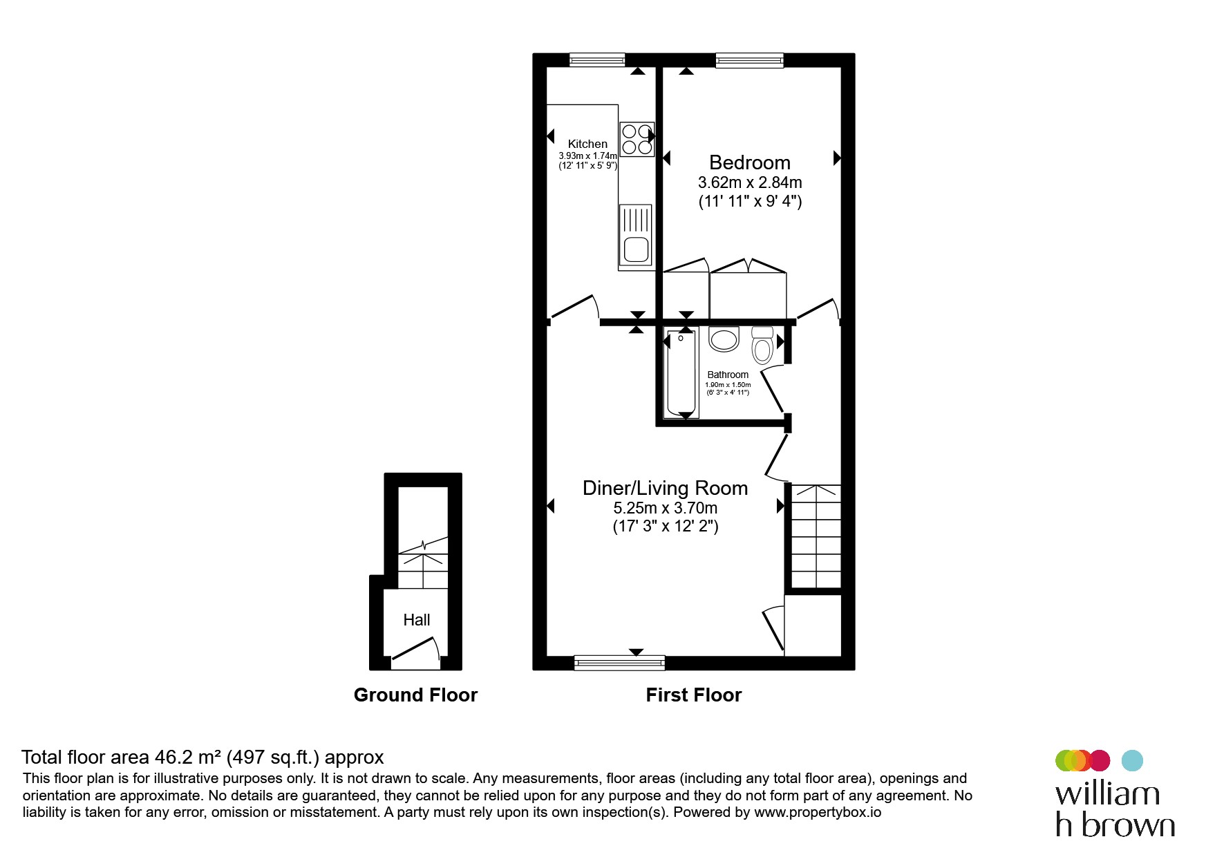 13, Helm Close, Nottingham floorplan