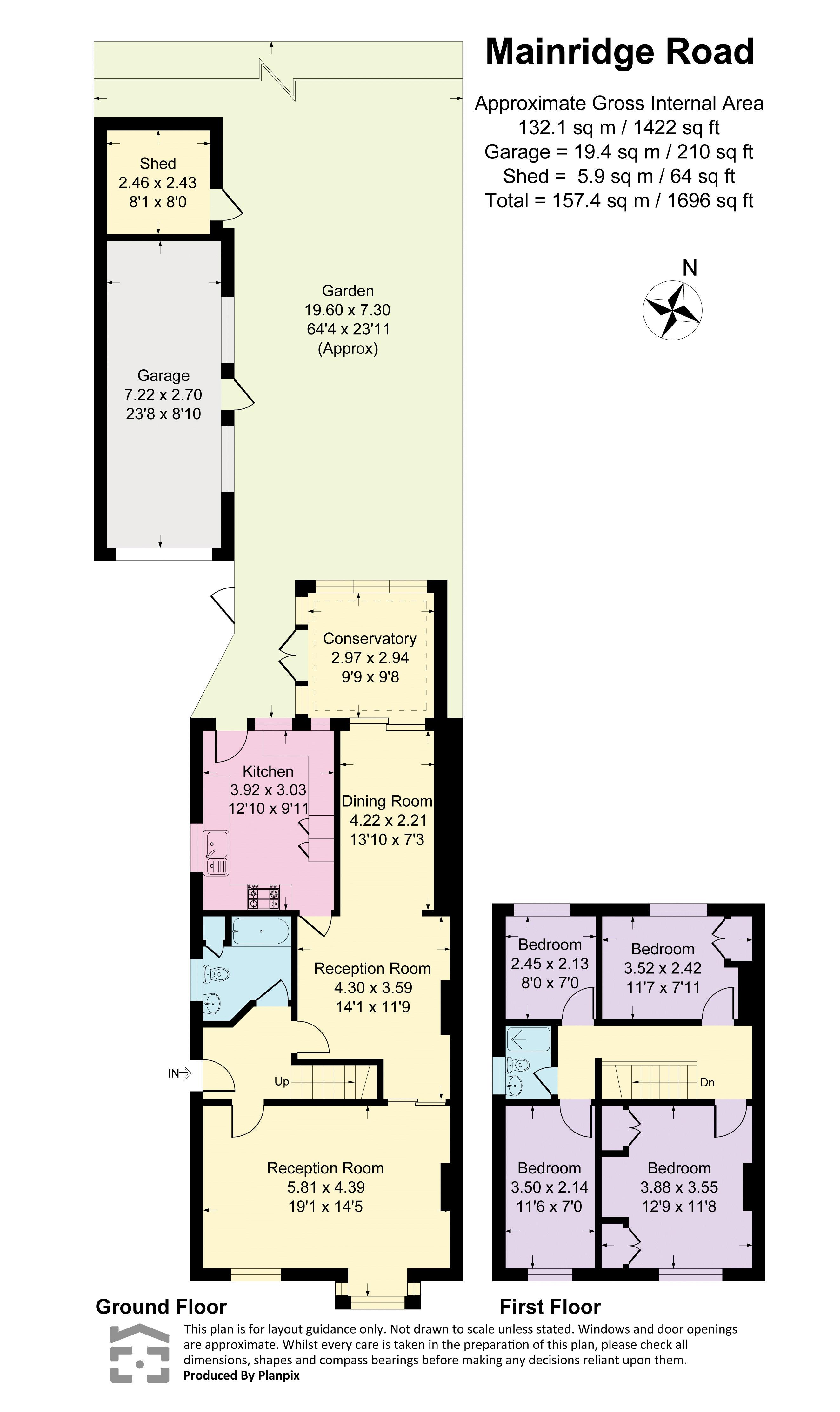 19, Mainridge Road, Chislehurst floorplan