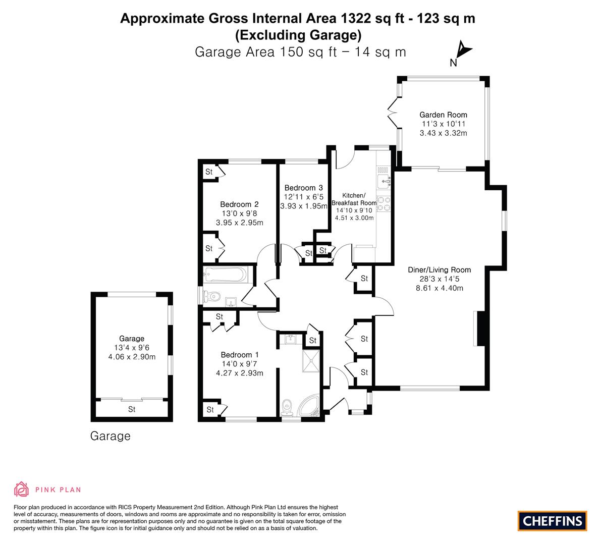 11, St. Johns Street, Duxford floorplan