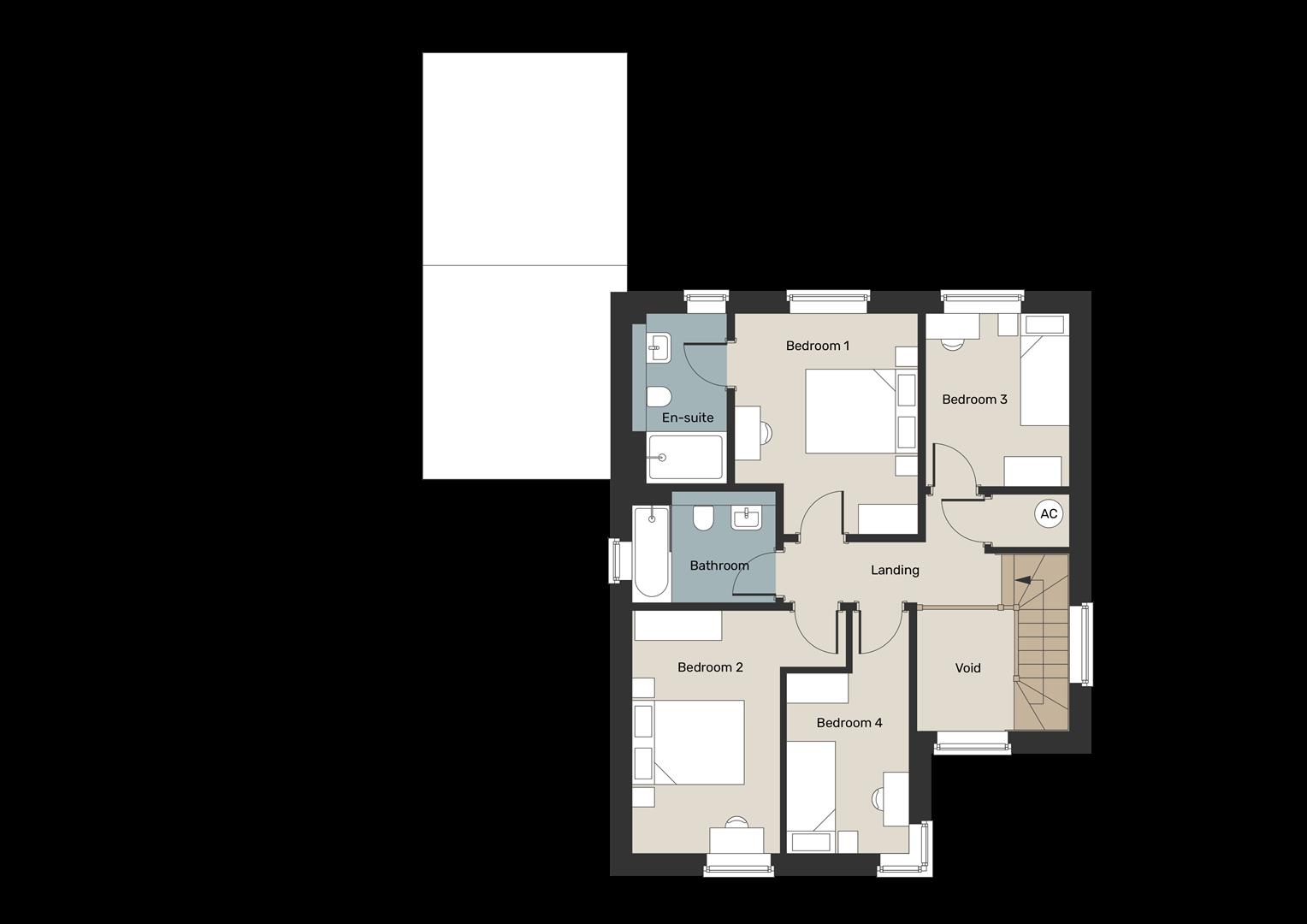 14, Fourfields Drive, Rosedale Way, Cheshunt floorplan