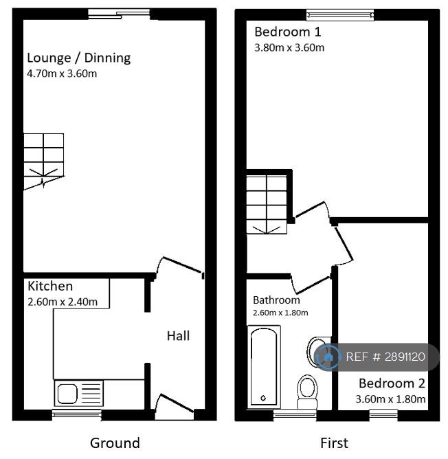 Brookwood Avenue, Birmingham floorplan