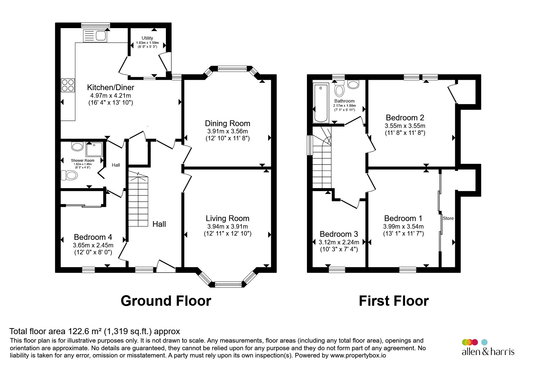 195, Kings Park Avenue, Glasgow floorplan