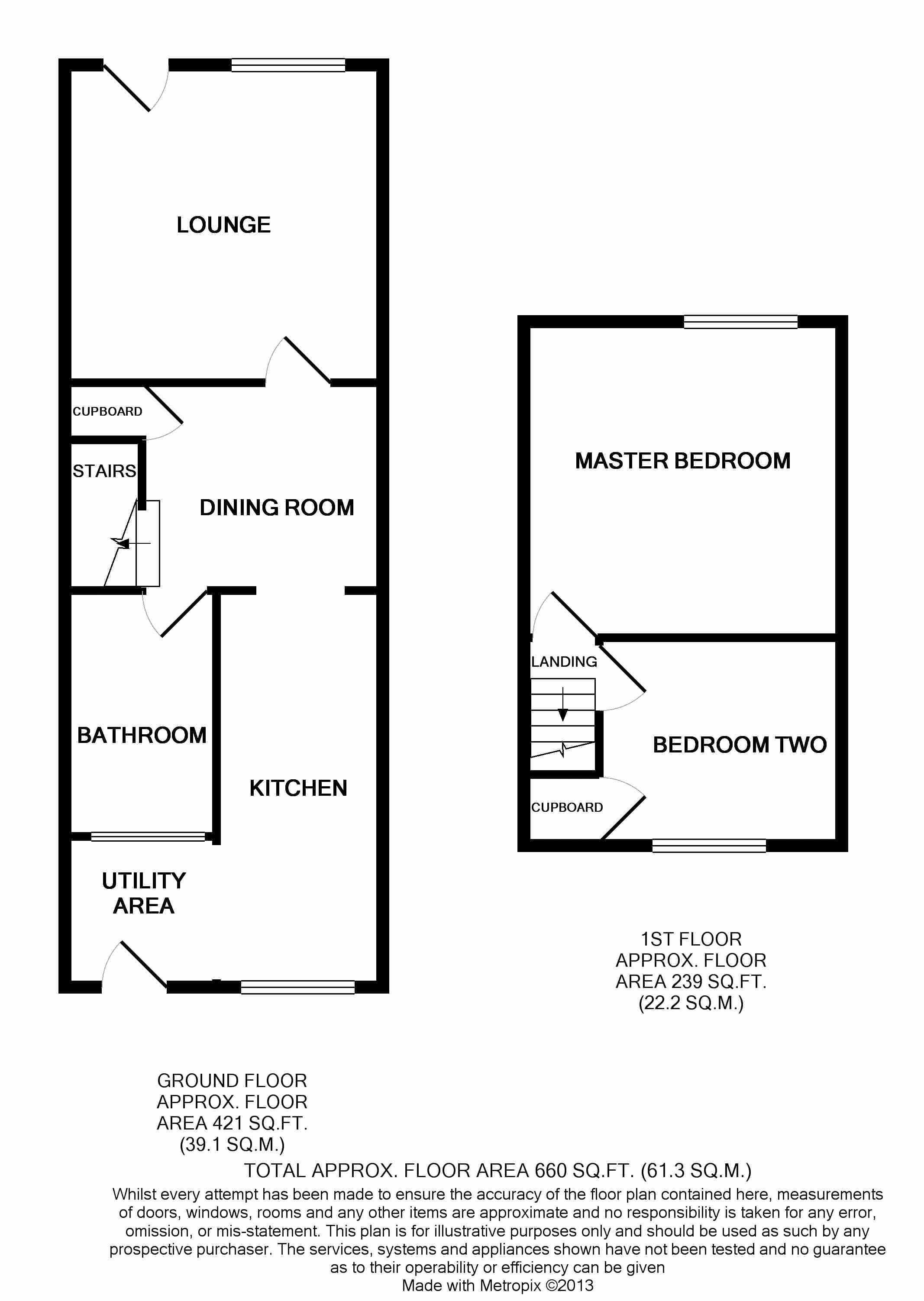2 Bedrooms Terraced house to rent in Occupation Road, Albert Village, Swadlincote DE11