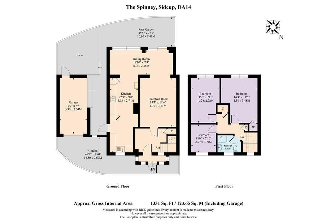 The Spinney, Sidcup floorplan