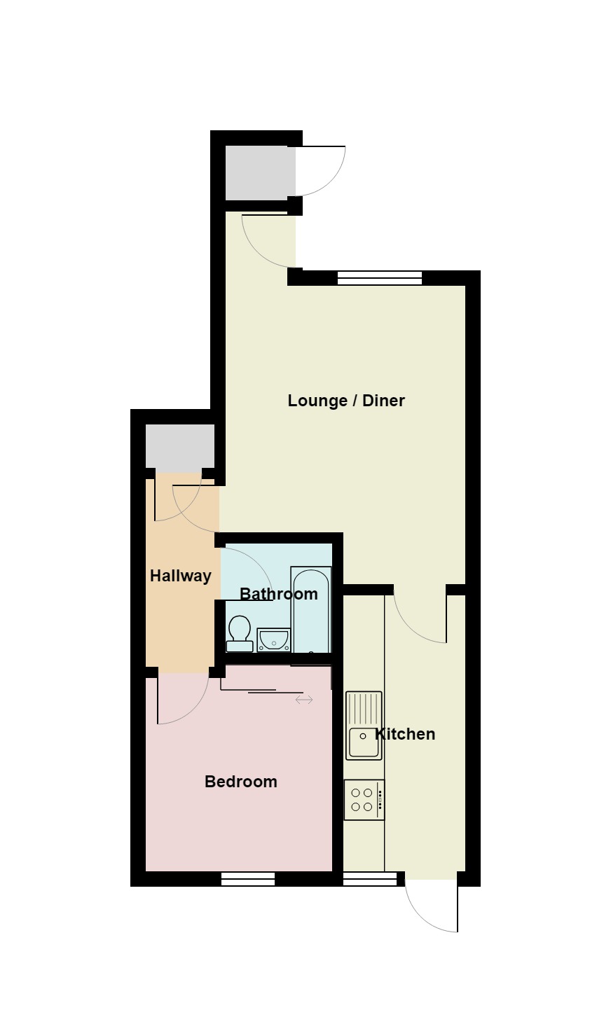 1 Bedrooms Maisonette for sale in Southbrook, Pease Pottage, Crawley RH11