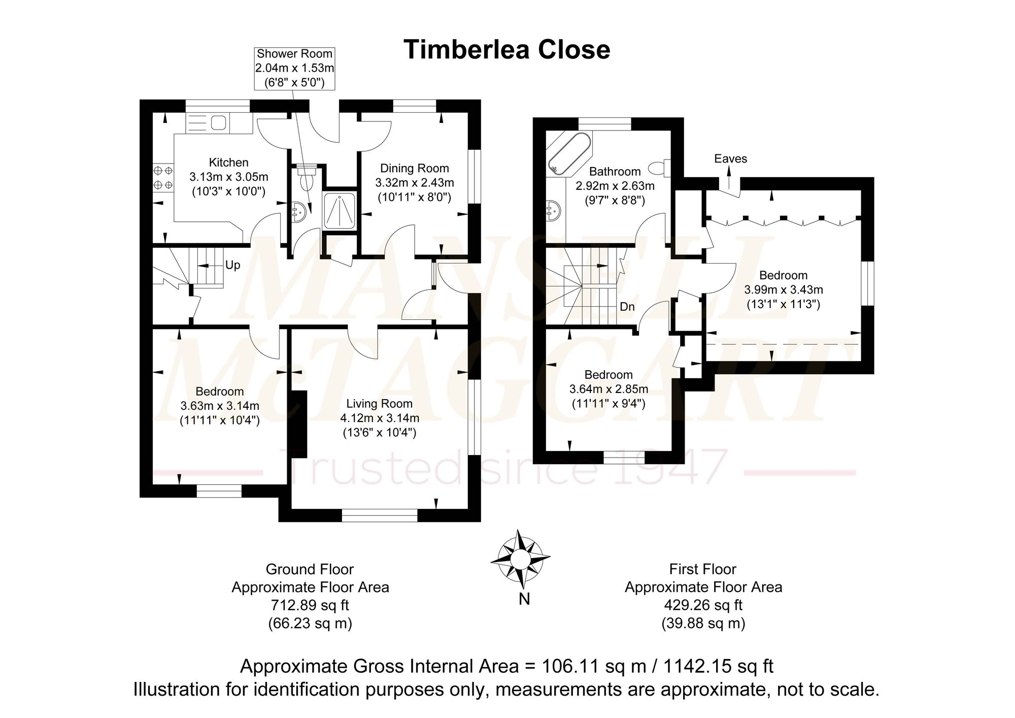 11 Timberlea Close, Pulborough floorplan