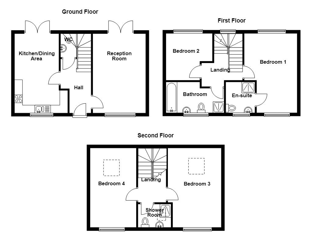 2, Wilkinson Walk, Blackburn floorplan
