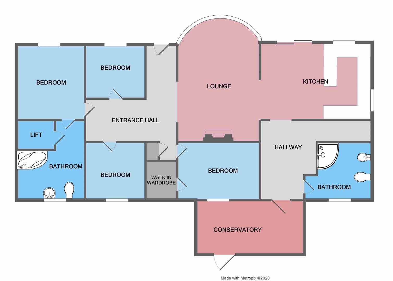 Hadley Road, Oakengates, Telford TF2, 4 bedroom bungalow for sale