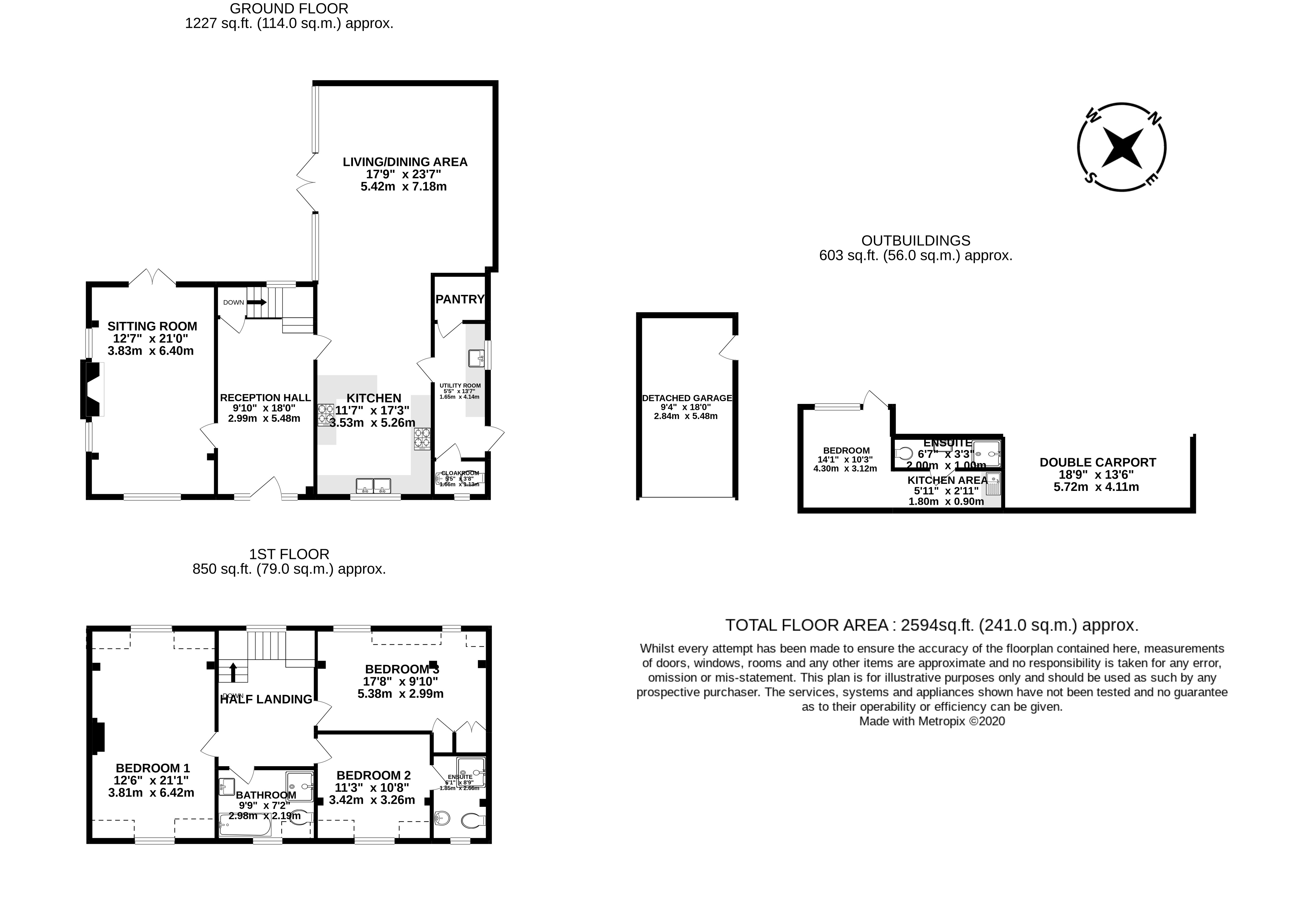 Blacksmiths Cottage, Main Street, Norwell,  floorplan