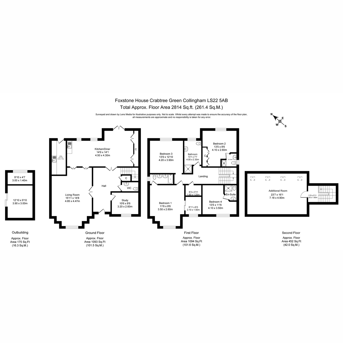 Foxstone House, Crabtree Green, Wetherby floorplan